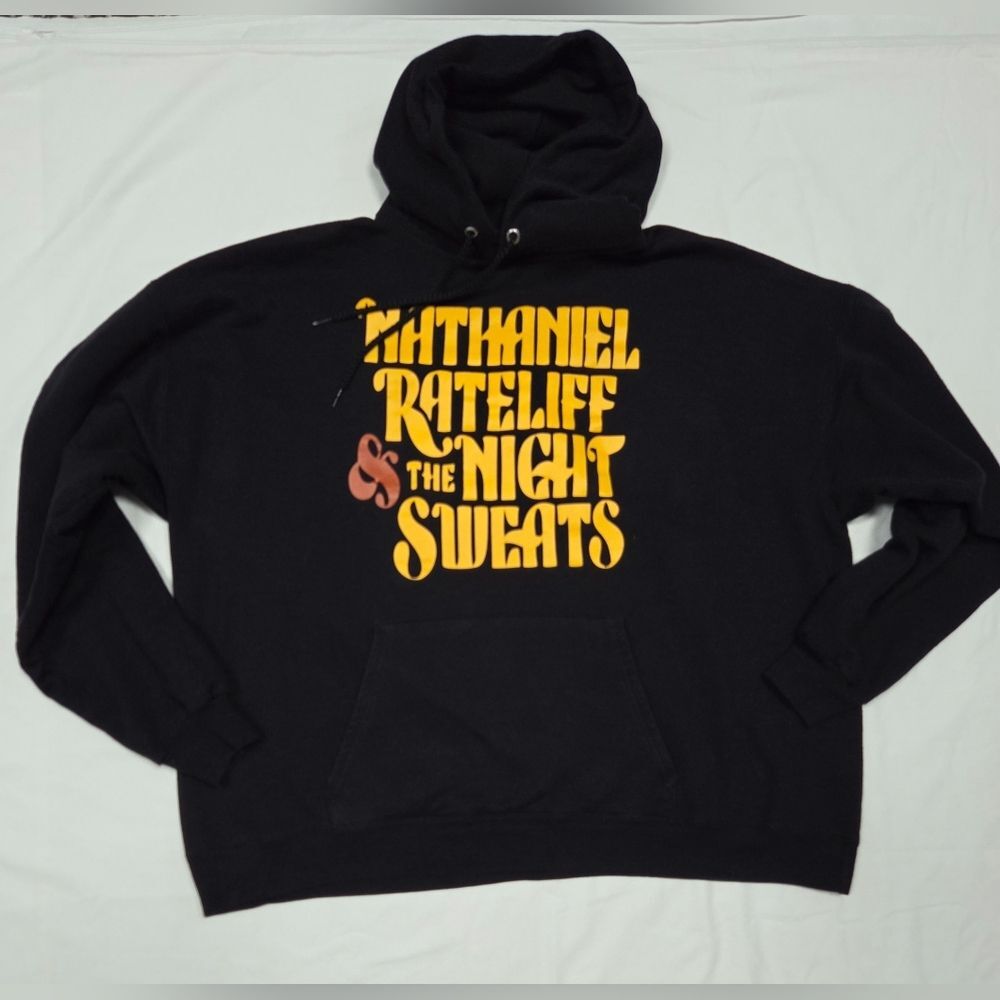 Nathaniel Rateliff And The Night Sweats Black Hoodie 2XL